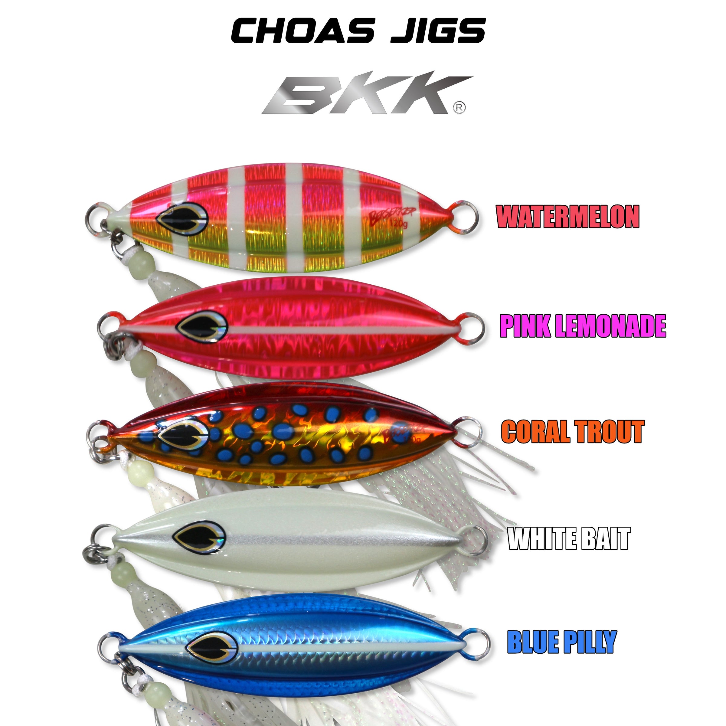 Berserker Chaos Slow Pitch Jigs