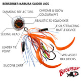Berserker Kabura Slider Jig Gen 2 Value Bundle Packs x 4