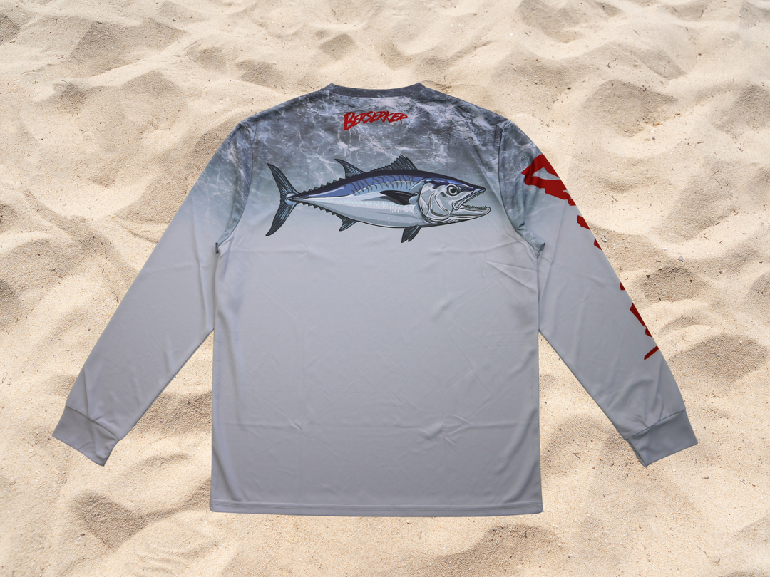 Berserker Long Sleeve Jersey Dogtooth Tuna