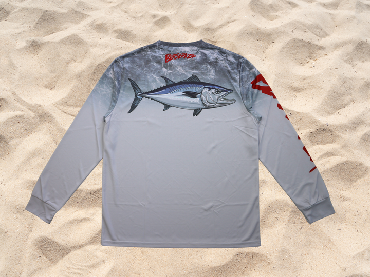 Berserker Long Sleeve Jersey Dogtooth Tuna