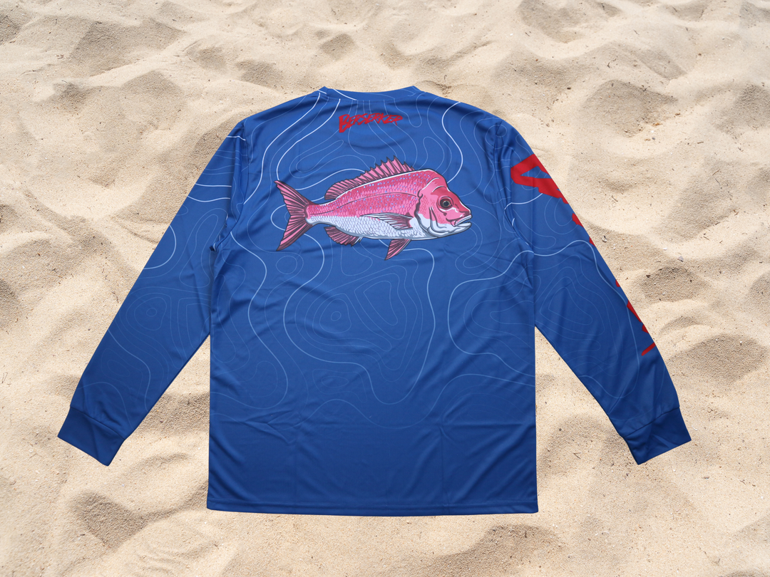 Berserker Long Sleeve Jersey Pink Snapper