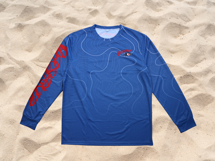 Berserker Long Sleeve Jersey Pink Snapper