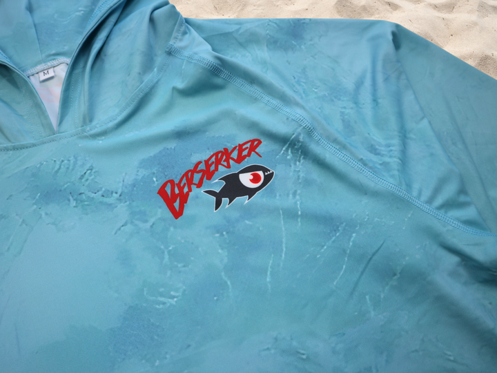 Berserker Performance Fishing Hoodie Coral Trout