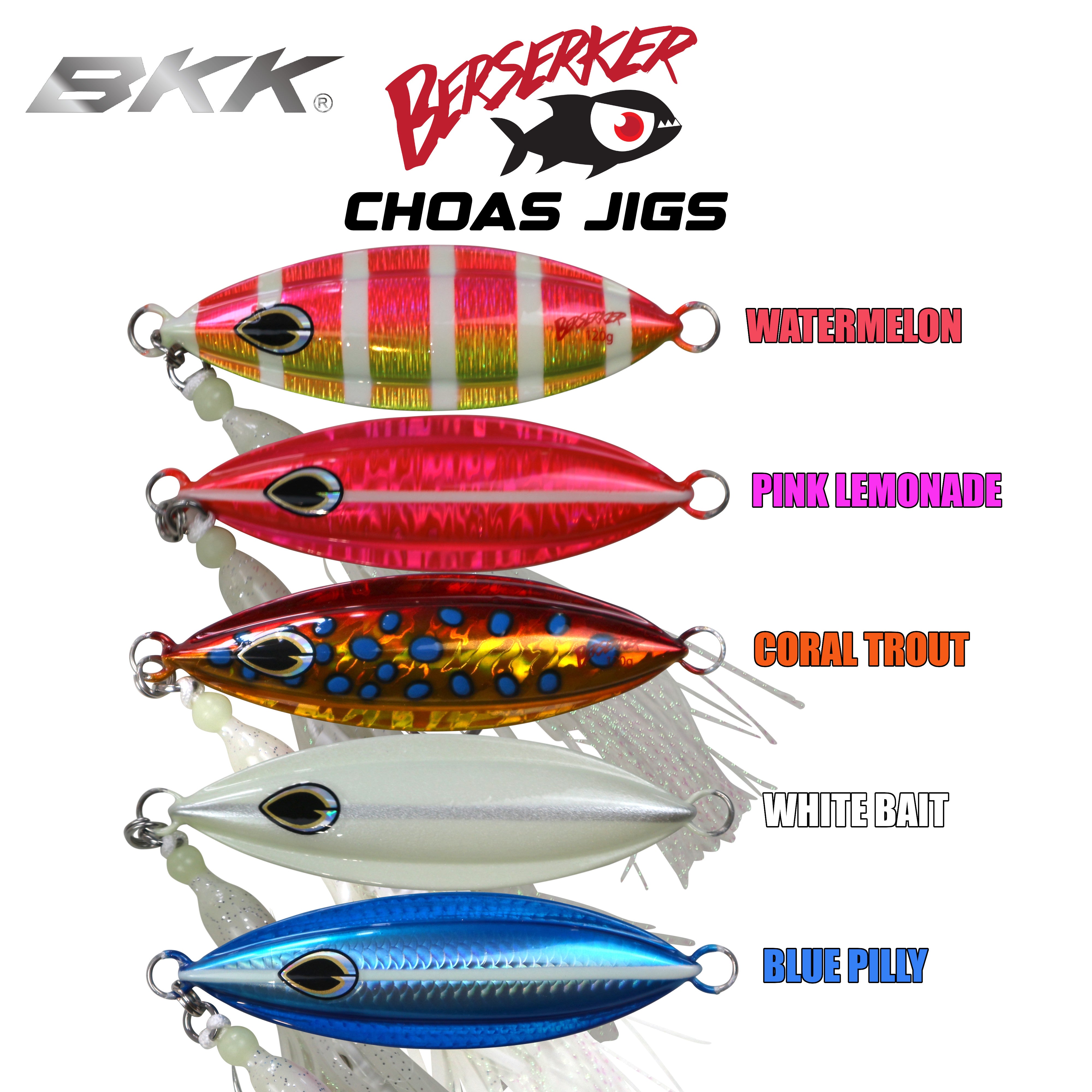 Chaos Jigs Gen 2 BKK – Berserker Fishing