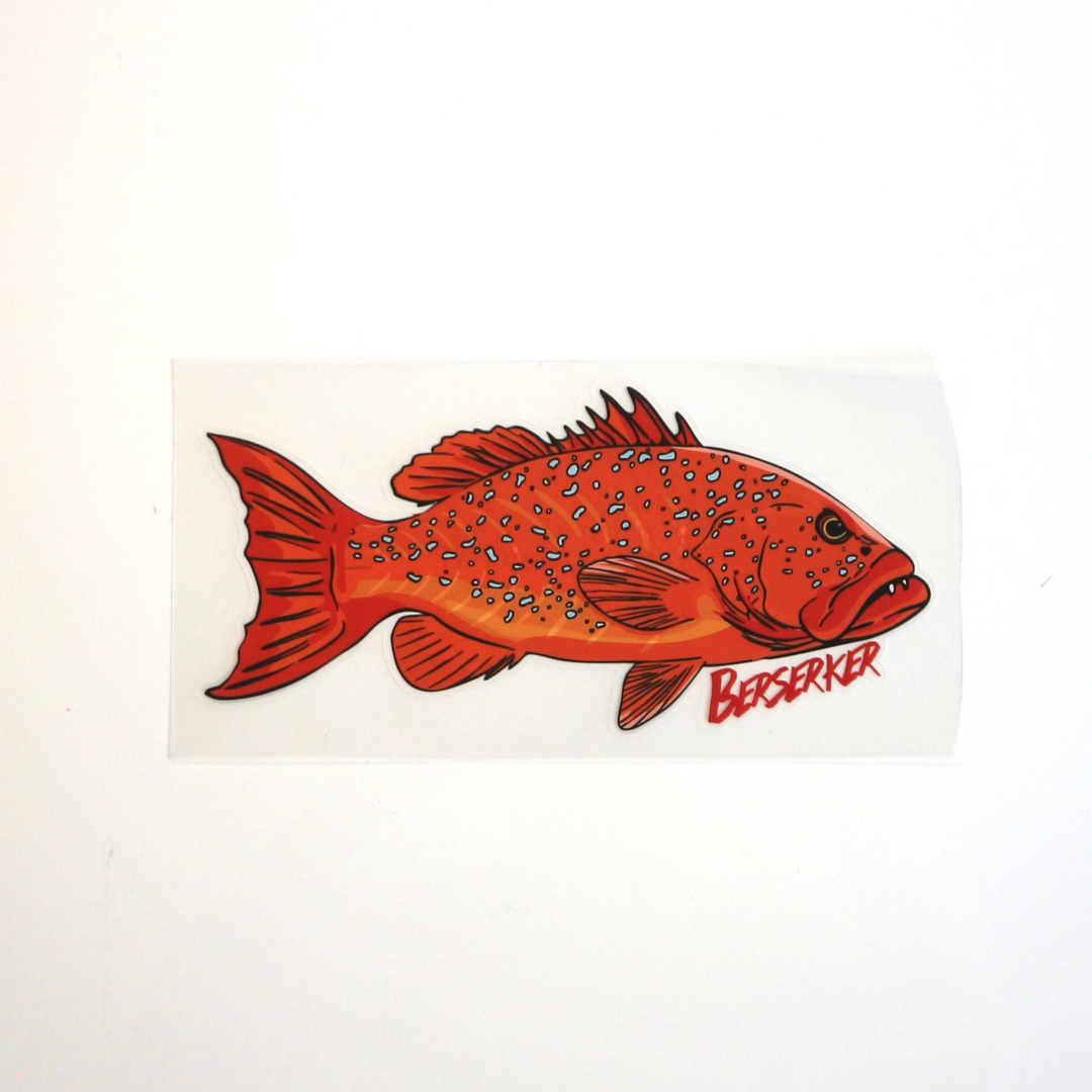 Vinyl Fish Stickers Value Pack x 4