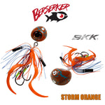 Berserker Kabura Slider Jig Gen 2 Storm Orange Glow