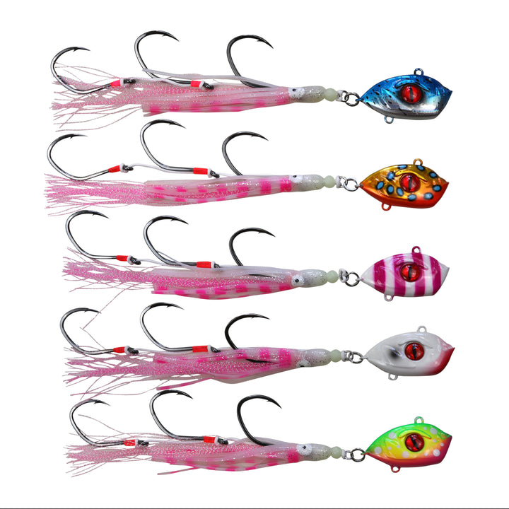 Meathead Hybrid Jig Ultimate BKK Value Bundle Packs x 4 - Limited Edition