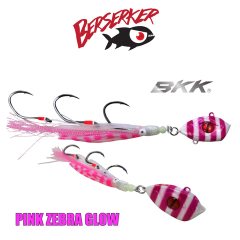 Meathead Hybrid Jig Ultimate BKK -  Pink Zebra Glow - Limited Edition