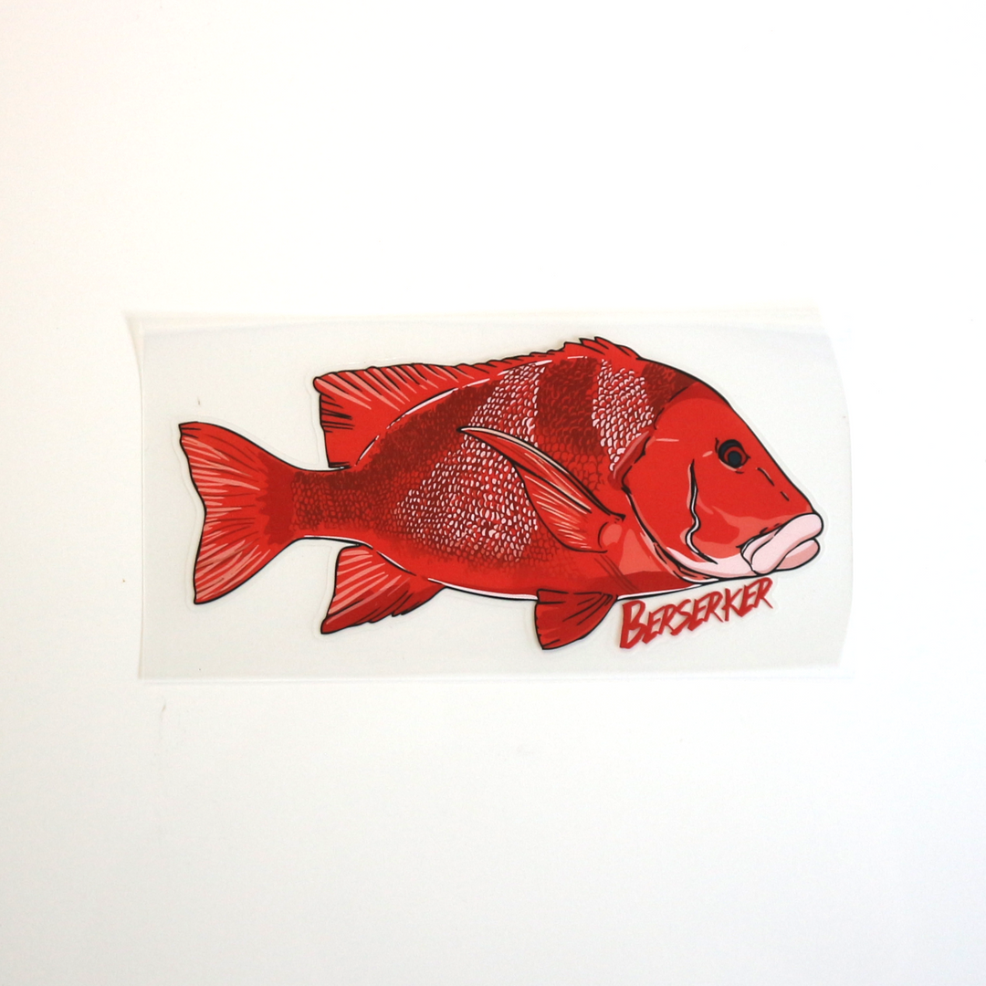 Vinyl Fish Stickers Value Pack x 4