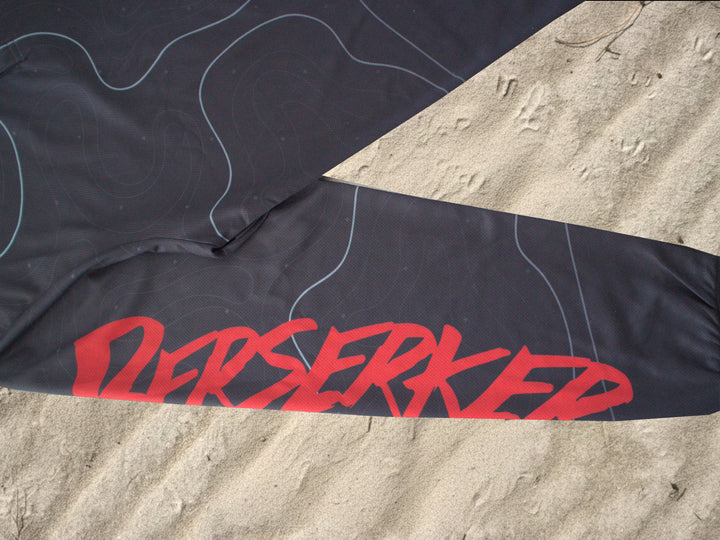 Midnight Contour Fishing Jersey - Red Emperor Edition