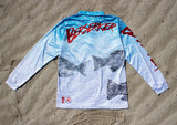 Berserker Gyotaku Reefies Fishing Collared Jersey