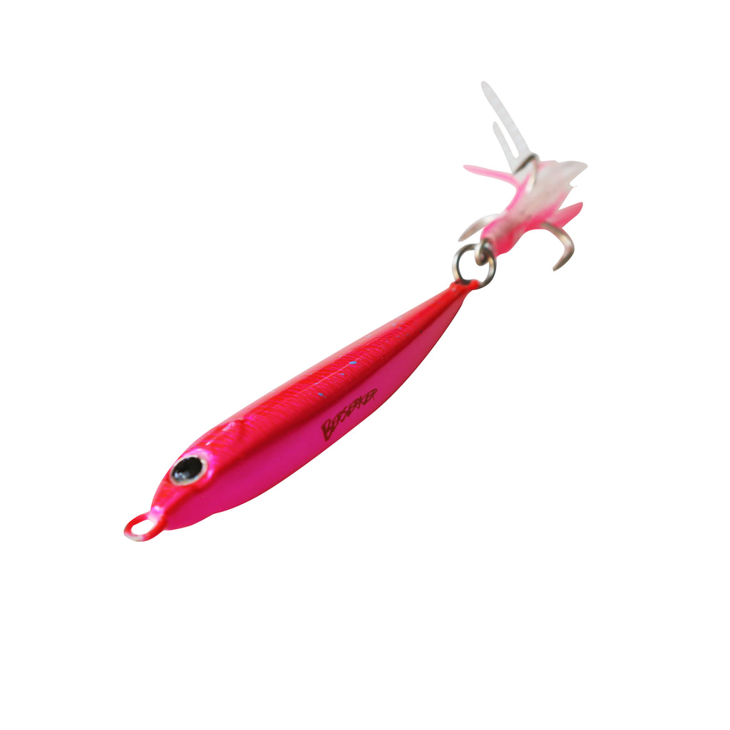 Berserker SEND IT Casting Metal Lure Hot Pink Snapper – Berserker fishing