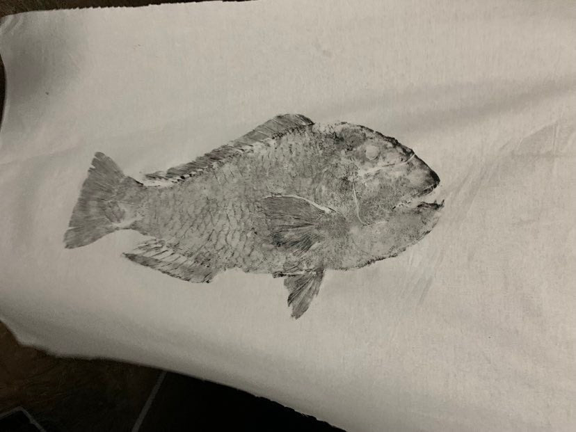 Berserker Gyotaku Reefies Fishing Collared Jersey