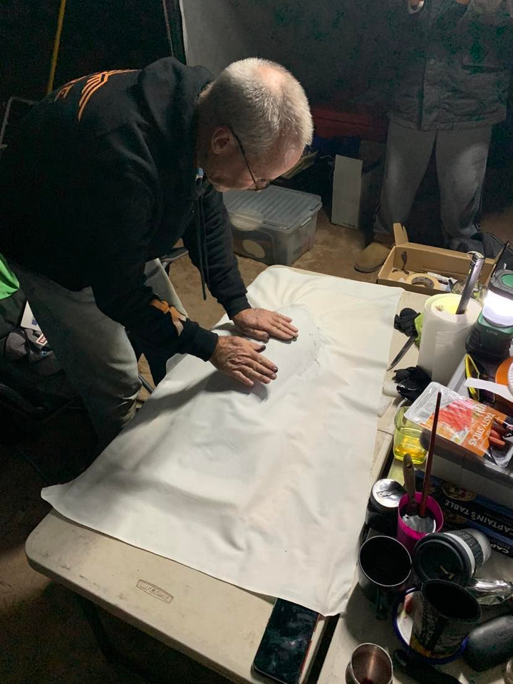 Berserker Gyotaku Reefies Fishing Collared Jersey
