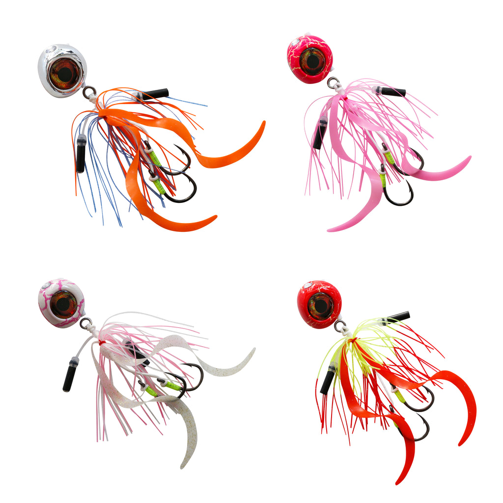 Berserker Kabura Slider Octo Fishing Jig Lure Value Pack